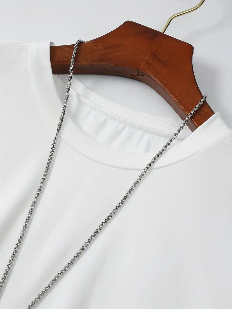 T-Shirt Homme Coton Doux Minimaliste