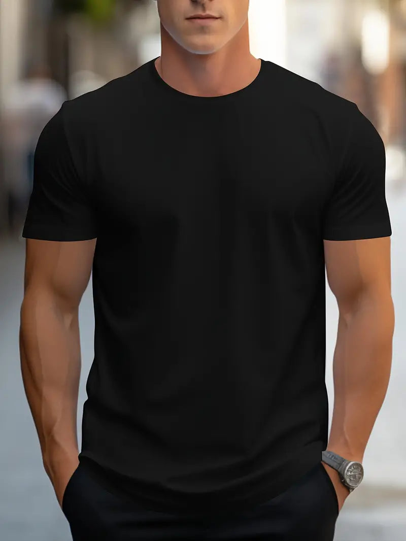 T-Shirt Homme Coton Doux Minimaliste