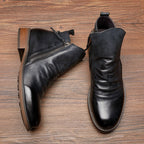 Bottes en Cuir Élégantes Confort Durable et Style Classique