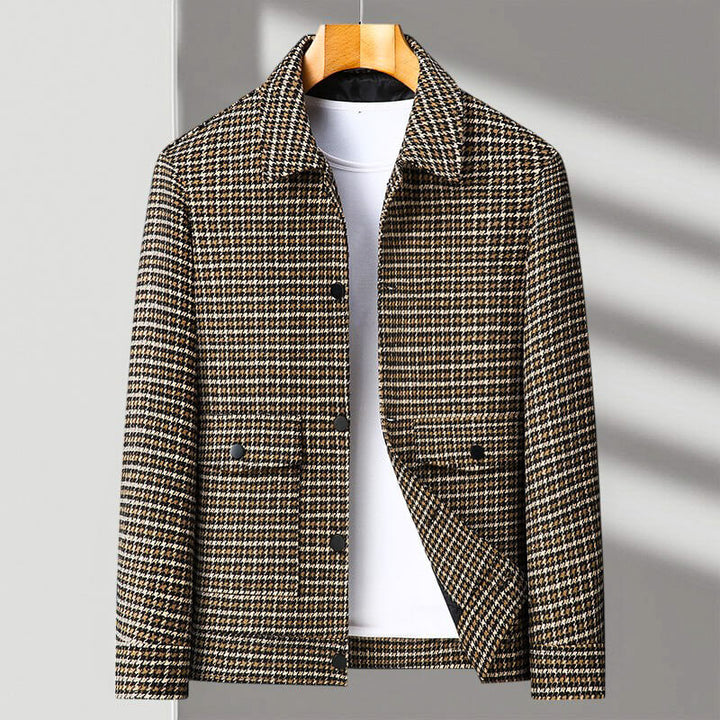 Veste Homme Carreaux Élégance Vintage