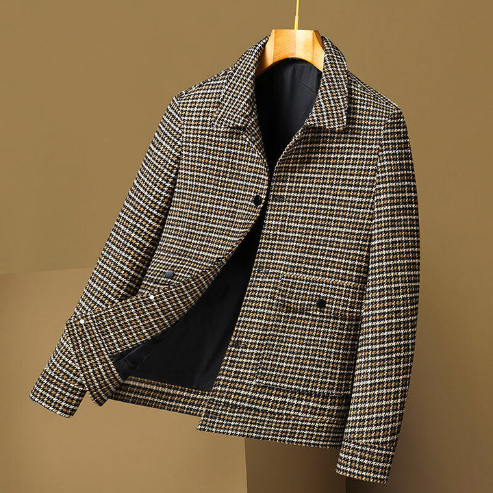 Veste Homme Carreaux Élégance Vintage