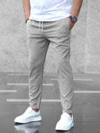Pantalon Homme Chino Coupe Élégante