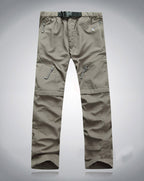 Pantalon Cargo Homme Convertible Multi-Poches