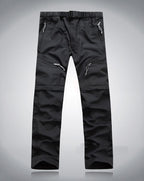 Pantalon Cargo Homme Convertible Multi-Poches