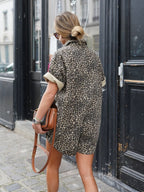 Robe Chemise Femme Imprimée Chic