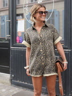 Robe Chemise Femme Imprimée Chic