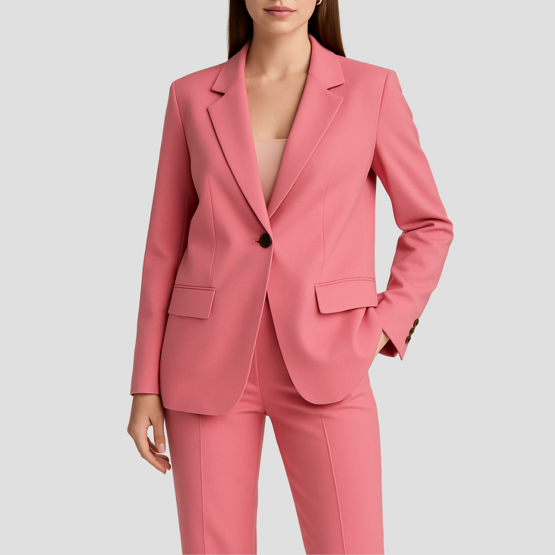Ensemble Blazer Structuré et Pantalon Droit