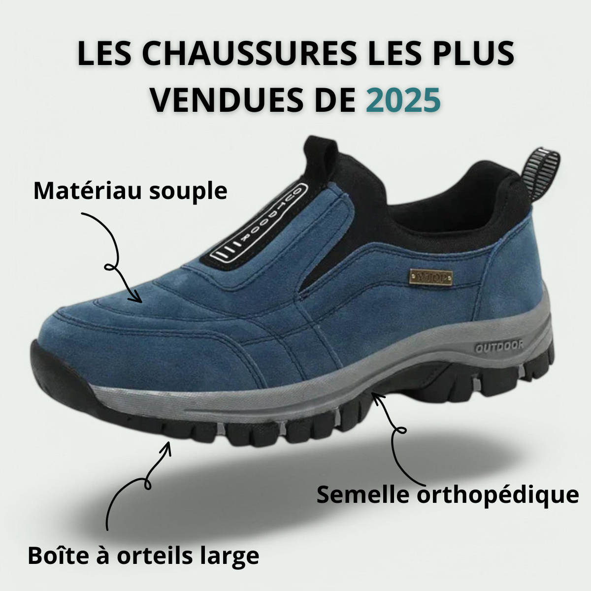 Chaussures Homme à Enfiler Outdoor