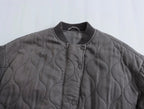 Blouson Matelassé Oversize à Col Montant