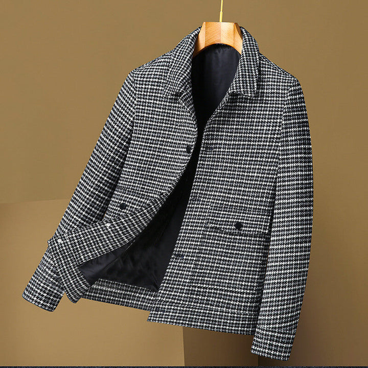 Veste Homme Carreaux Élégance Vintage