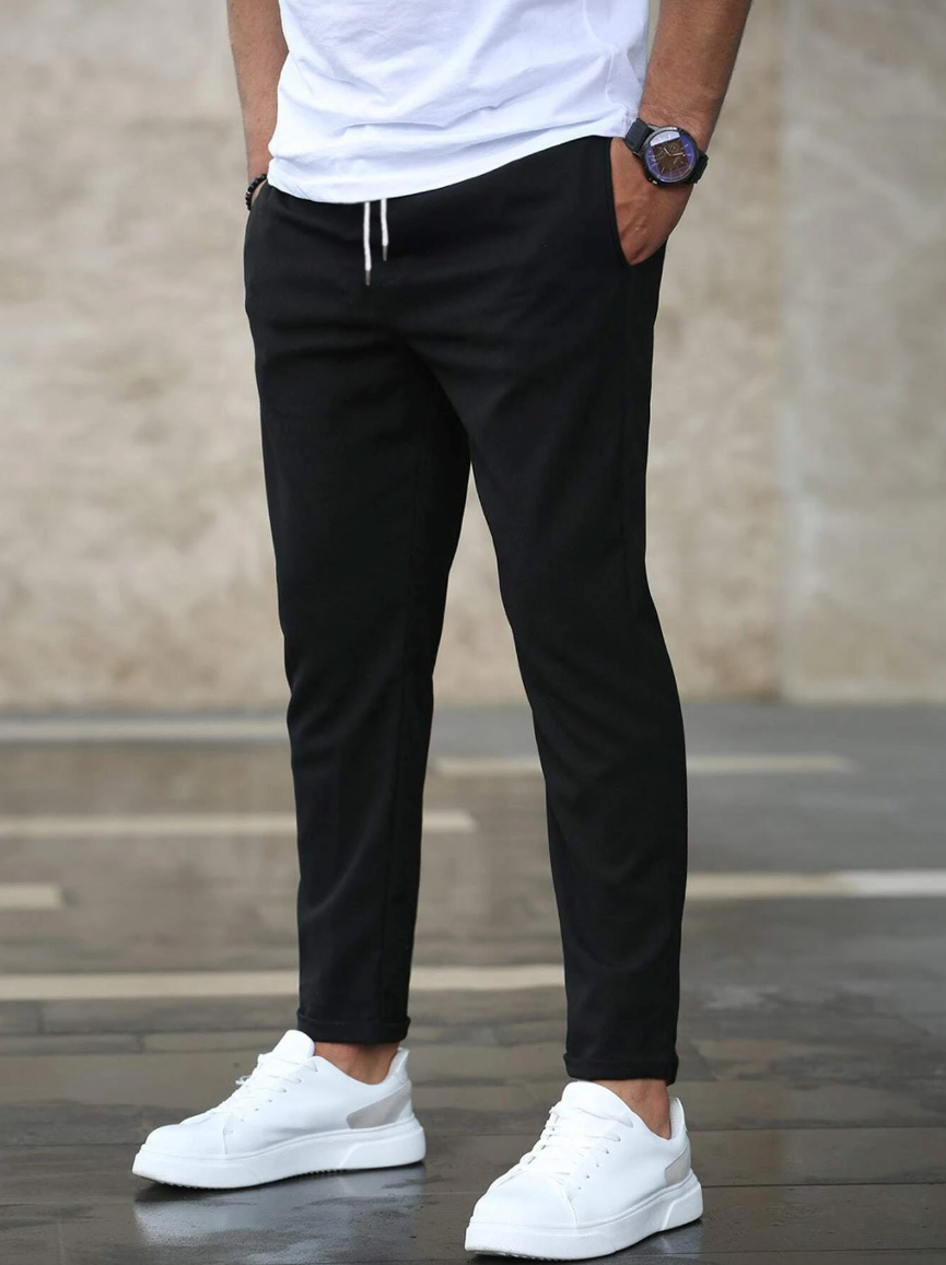 Pantalon Homme Chino Coupe Élégante