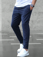 Pantalon Homme Chino Coupe Élégante