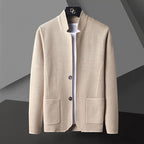Cardigan Homme Maille Élégance Minimaliste