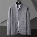 Cardigan Homme Maille Élégance Minimaliste