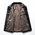 Veste Homme Similicuir Vintage Chic