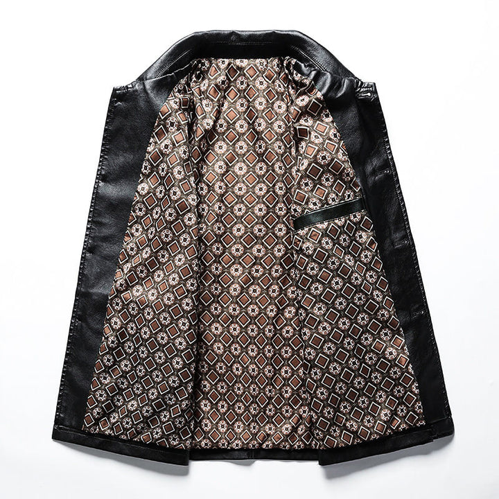 Veste Homme Similicuir Vintage Chic