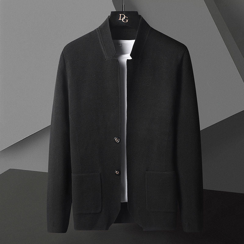Cardigan Homme Maille Élégance Minimaliste