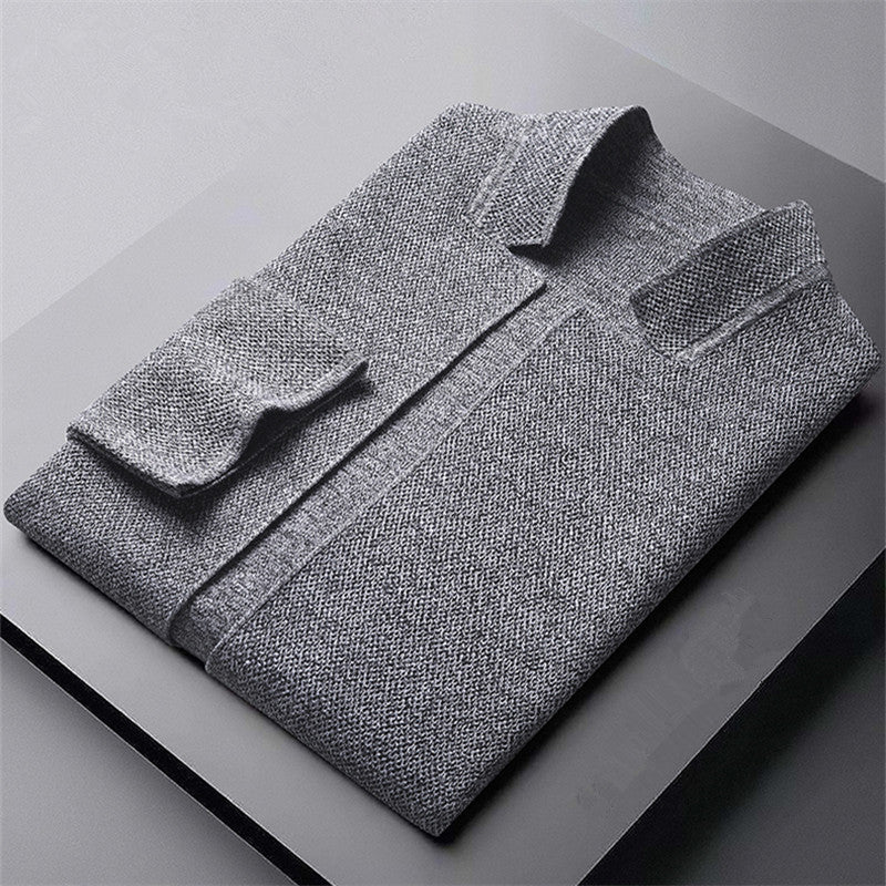 Cardigan Homme Maille Élégance Minimaliste