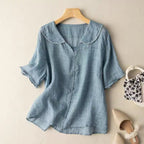 Blouse Femme Dentelle Élégance Décontractée