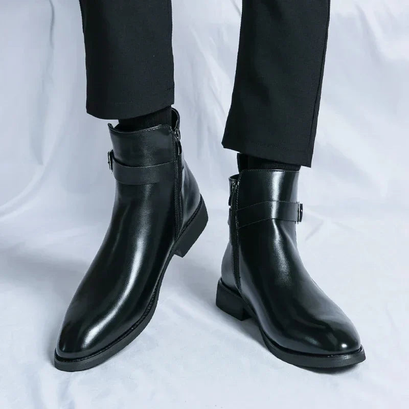 Bottines Homme Urbaines Fermeture Boucle