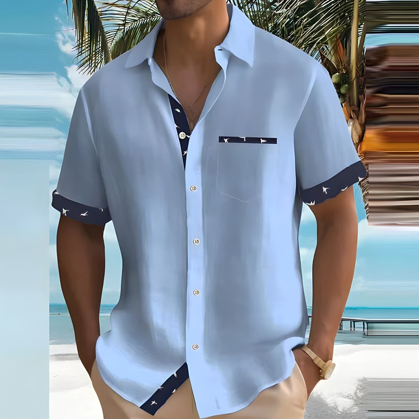 Bleu / 3XL