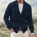 Cardigan Homme Col Châle Élégant