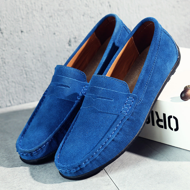 Mocassins en Daim Élégants Confort Léger et Style Décontracté