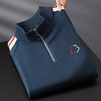 Ensemble Sport Élégant Col Zippé Confort et Style Moderne