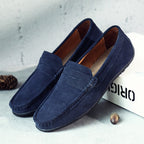 Mocassins en Daim Élégants Confort Léger et Style Décontracté