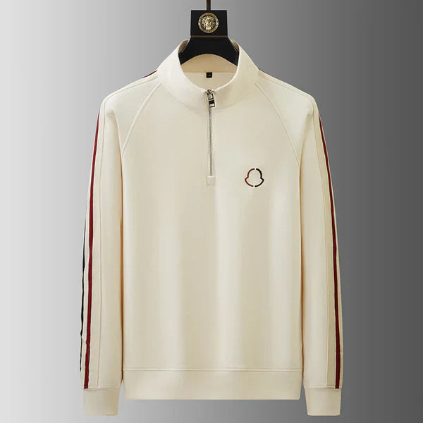 Ensemble Sport Élégant Col Zippé Confort et Style Moderne
