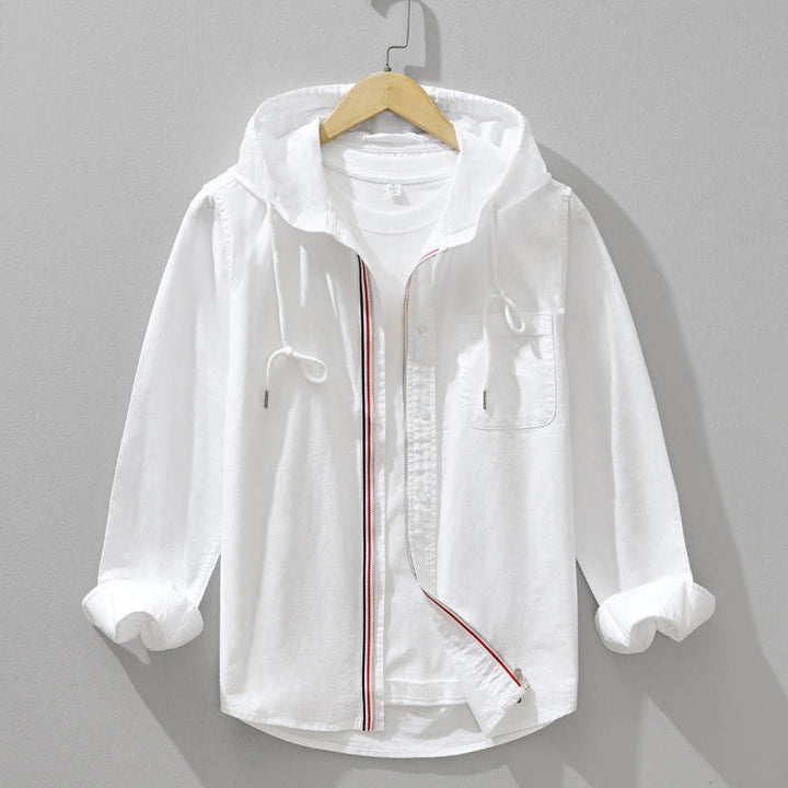 Veste Légère à Capuche Confort Respirant et Style Décontracté