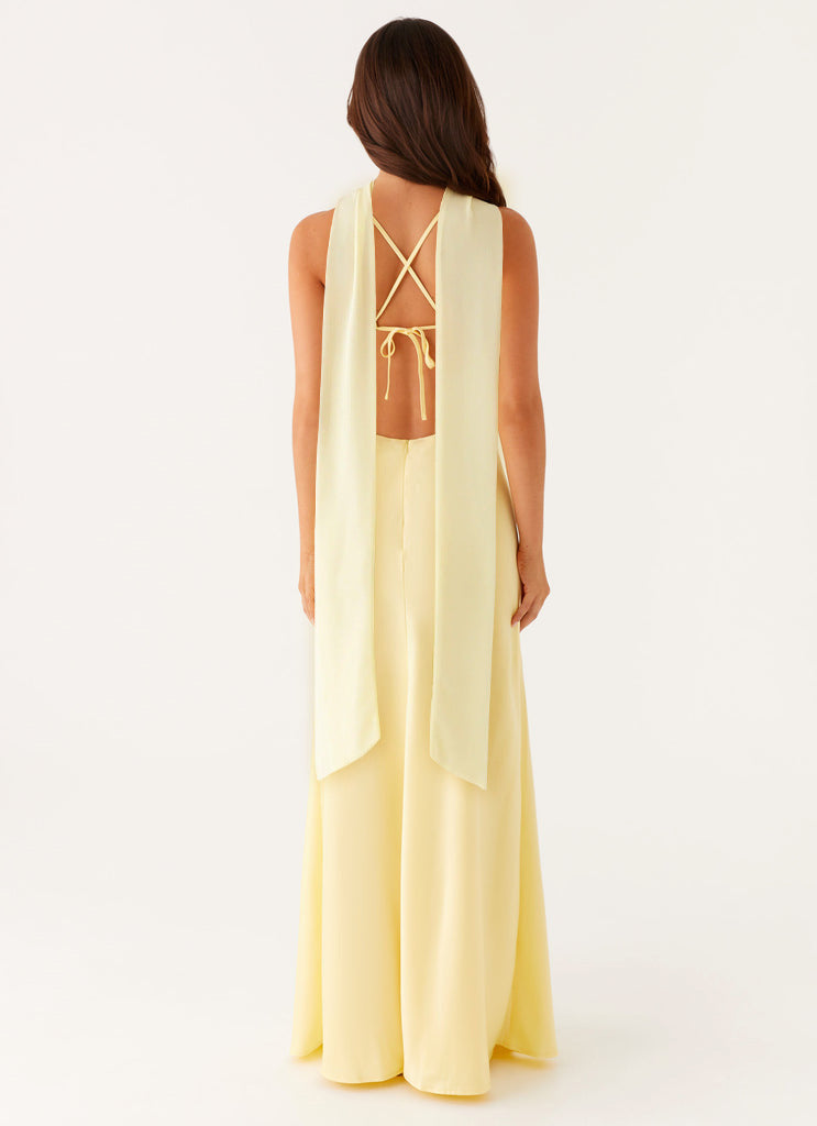 Robe Longue à Bretelles Fines Femme