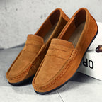Mocassins en Daim Élégants Confort Léger et Style Décontracté