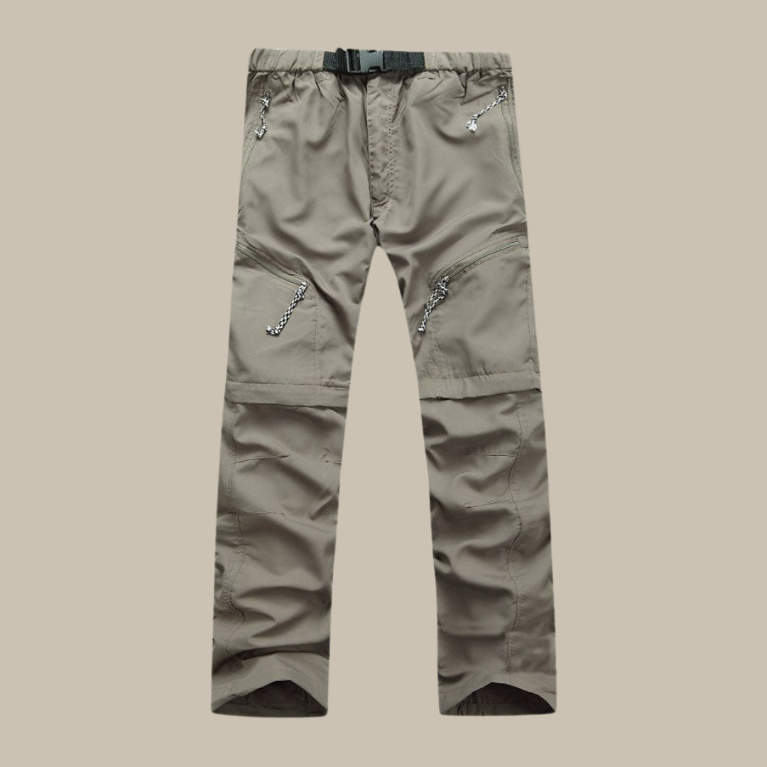 Pantalon Cargo Homme Convertible Multi-Poches