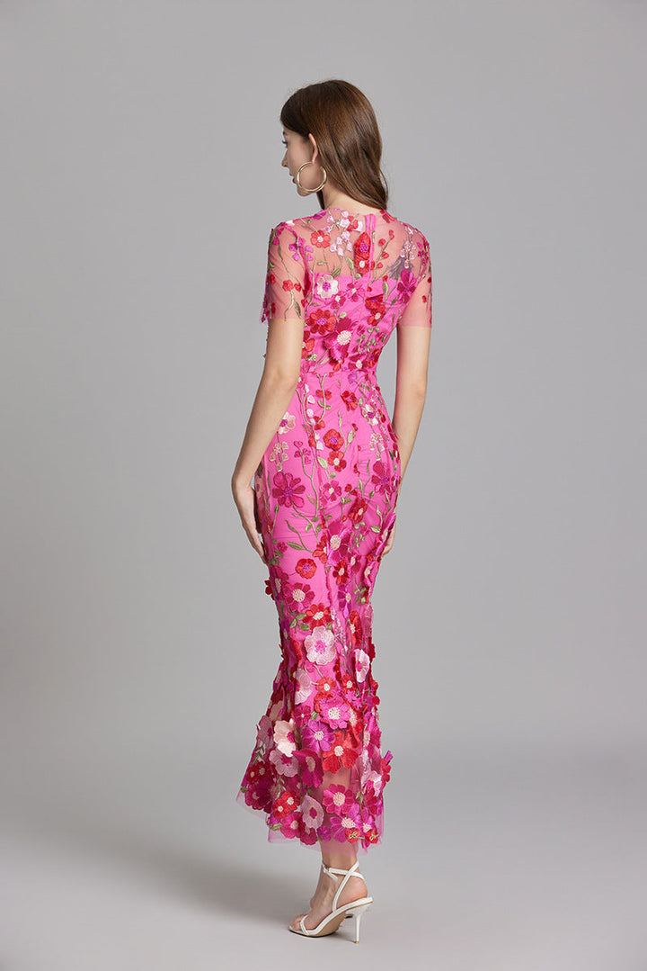 Robe Florale Femme Élégance Bohème