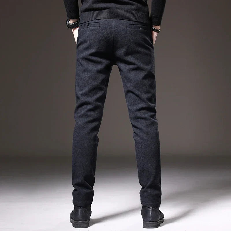 Pantalon Homme Ajusté Élégance Moderne