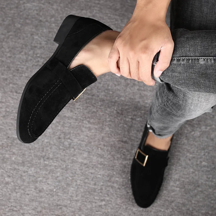 Mocassins Homme Boucle Élégance Moderne