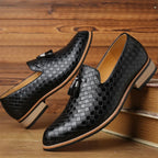 Mocassins Homme Tressés Élégance Premium