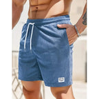 Short Homme à Taille Élastique avec Cordon