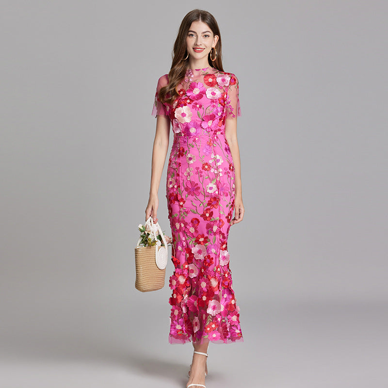 Robe Florale Femme Élégance Bohème