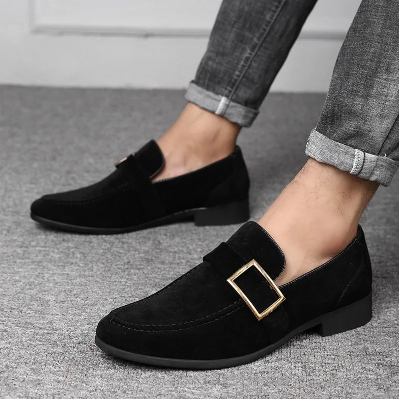 Mocassins Homme Boucle Élégance Moderne