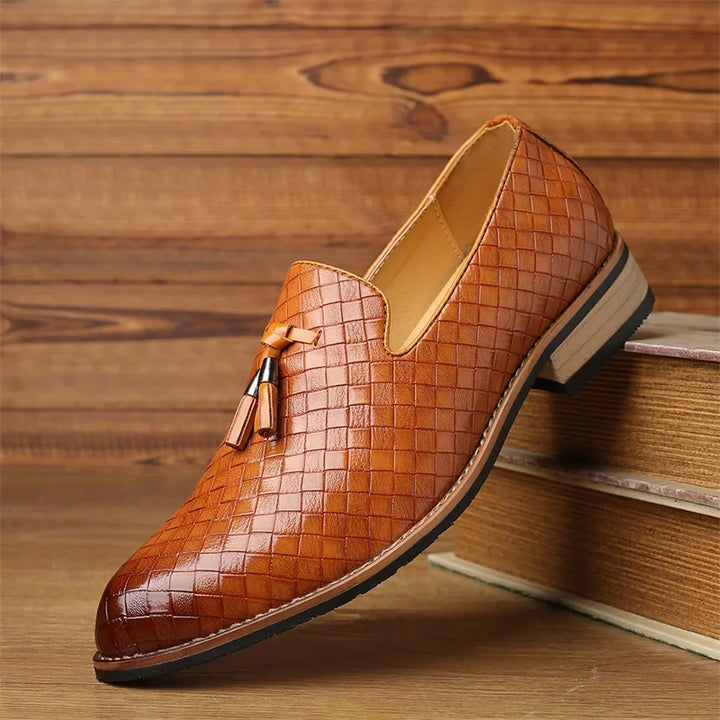 Mocassins Homme Tressés Élégance Premium