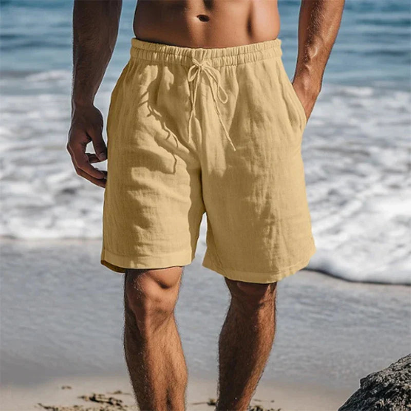 Short Léger Été Taille Élastique Confort et Style Décontracté