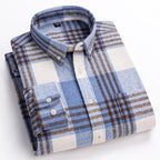 Chemise Homme à Carreaux Boutonnée