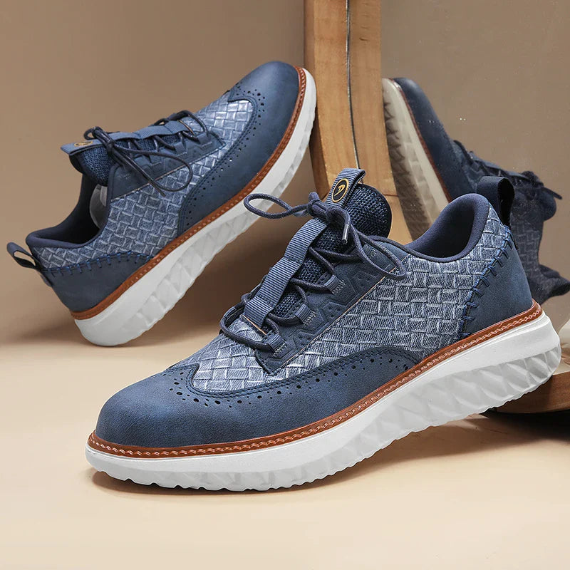 Baskets en Cuir Respirantes Confort Léger et Style Élégant