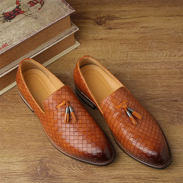 Mocassins Homme Tressés Élégance Premium