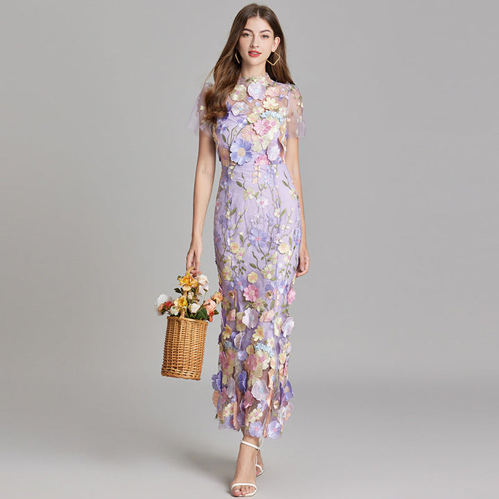 Robe Florale Femme Élégance Bohème