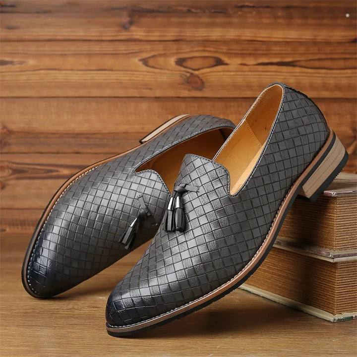 Mocassins Homme Tressés Élégance Premium