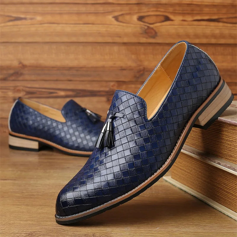 Mocassins Homme Tressés Élégance Premium
