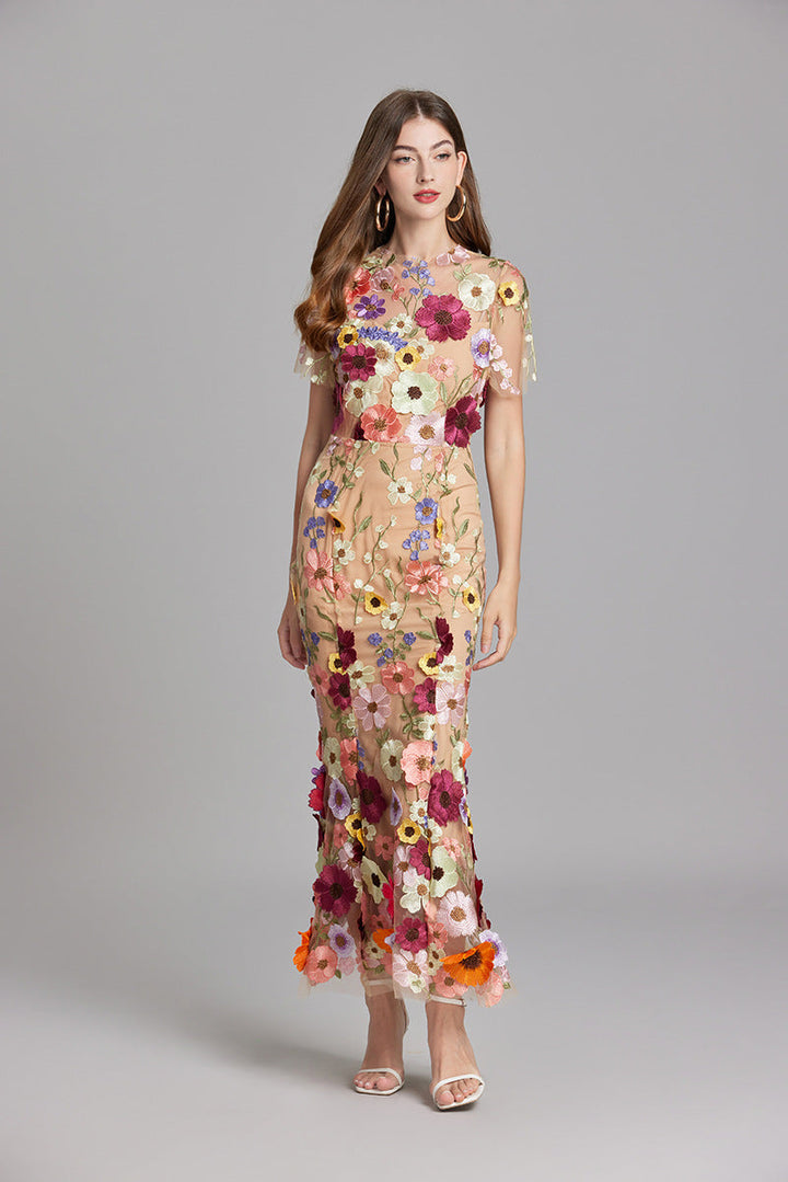 Robe Florale Femme Élégance Bohème